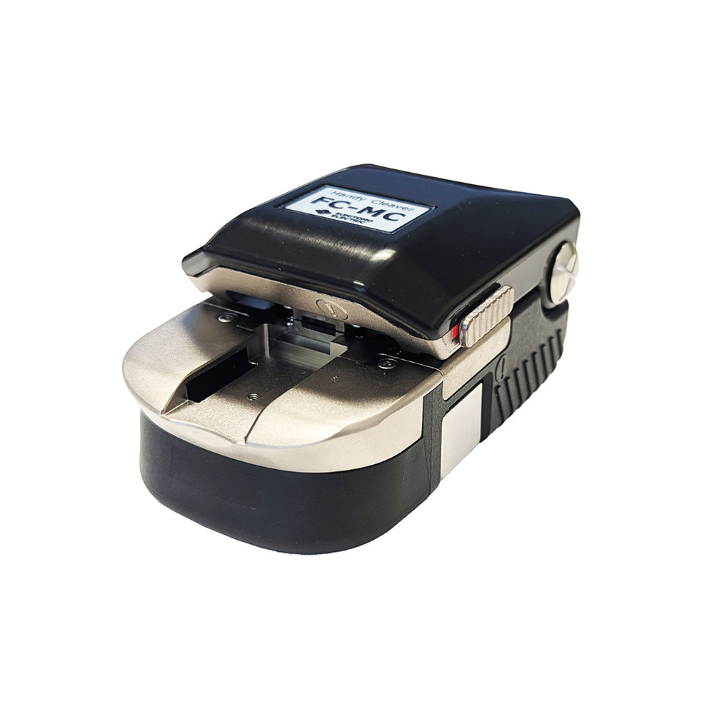 SF-FCMC SimplyFIBER precision fiber cleaver with auto-rotating blade 45000 cleaves offcut collector