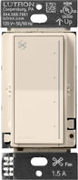 Lutron Sunnata Touch Fan Control, 4-Speed - Single Pole, Neutral Required | ST-FSQ-N