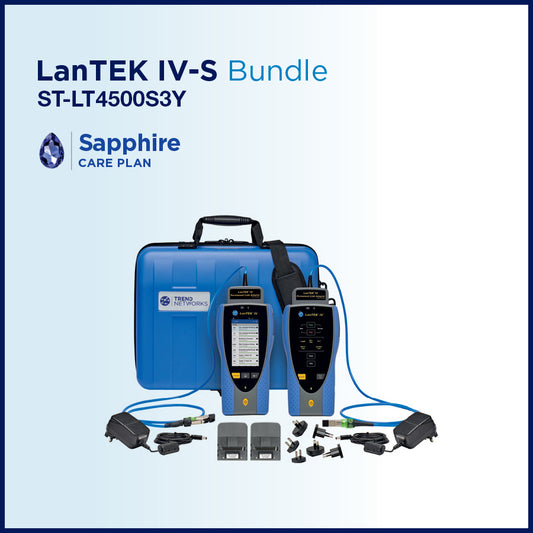 ST-LT4500S3Y SimplyTEST LanTEK IV-S 500MHz 3 year Sapphire Care Plan bundle best value
