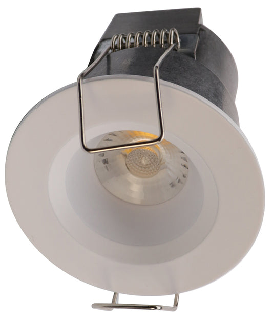 Product Display Visual of the SKU: LED-1-S6W-30K-T1-12WD-R-WH for Marketing of theLotus 2" Mini Recessed LED 24V AC/DC 6W | LED-1-S6W