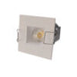 Lotus LED-1-S6W square white trim 1/4 inch