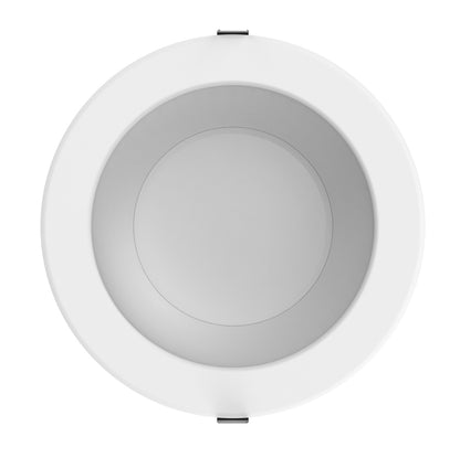 Product Display Visual of the SKU: TP120-347-RT9.5-C-DIM-G1-ES for Marketing of theLotus 10" Round Commercial 3 CCT & 3 Wattage Selectable | TP120-347-RT9.5-C-DIM-G1-ES
