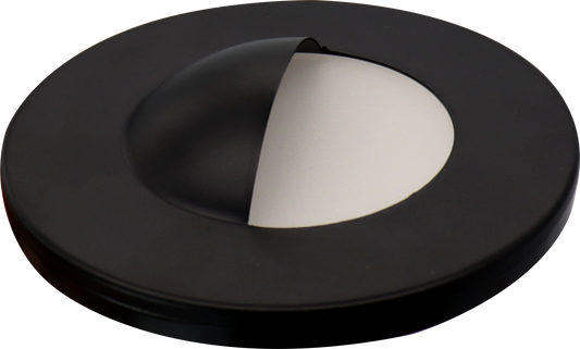 Product Display Visual of the SKU: WWT-BK-107 for Marketing of theLotus Wall Wash Trim Black for AD-107T | AD-107T-TRIM