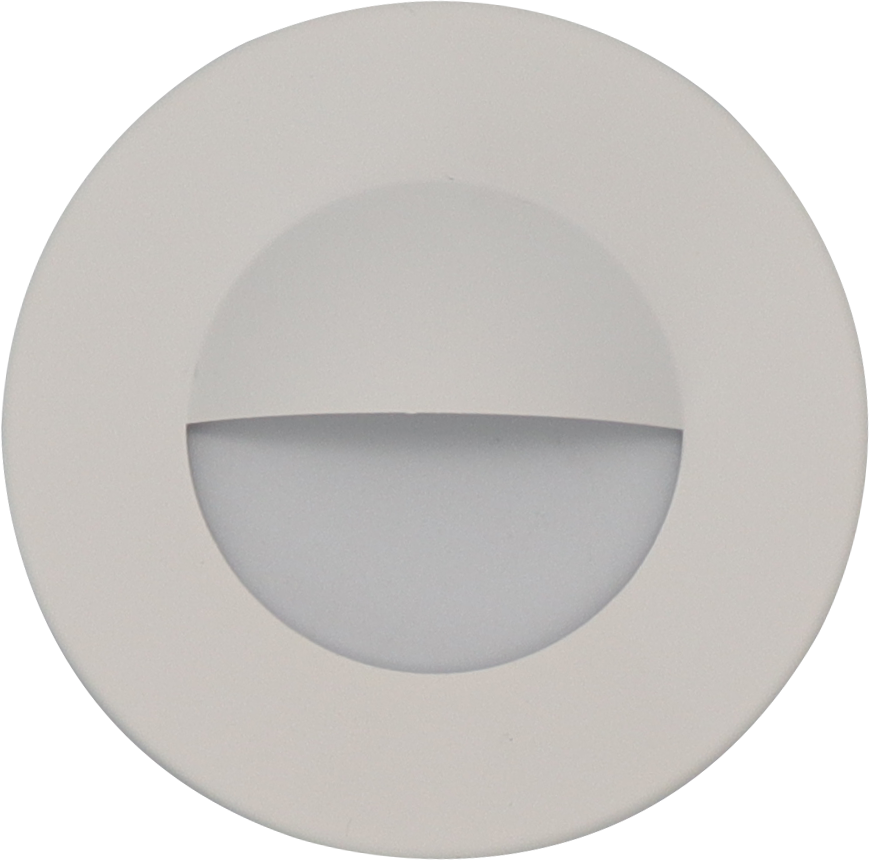 Product Display Visual of the SKU: WWT-WH-107 for Marketing of theLotus Wall Wash Trim White for AD-107T | AD-107T-TRIM