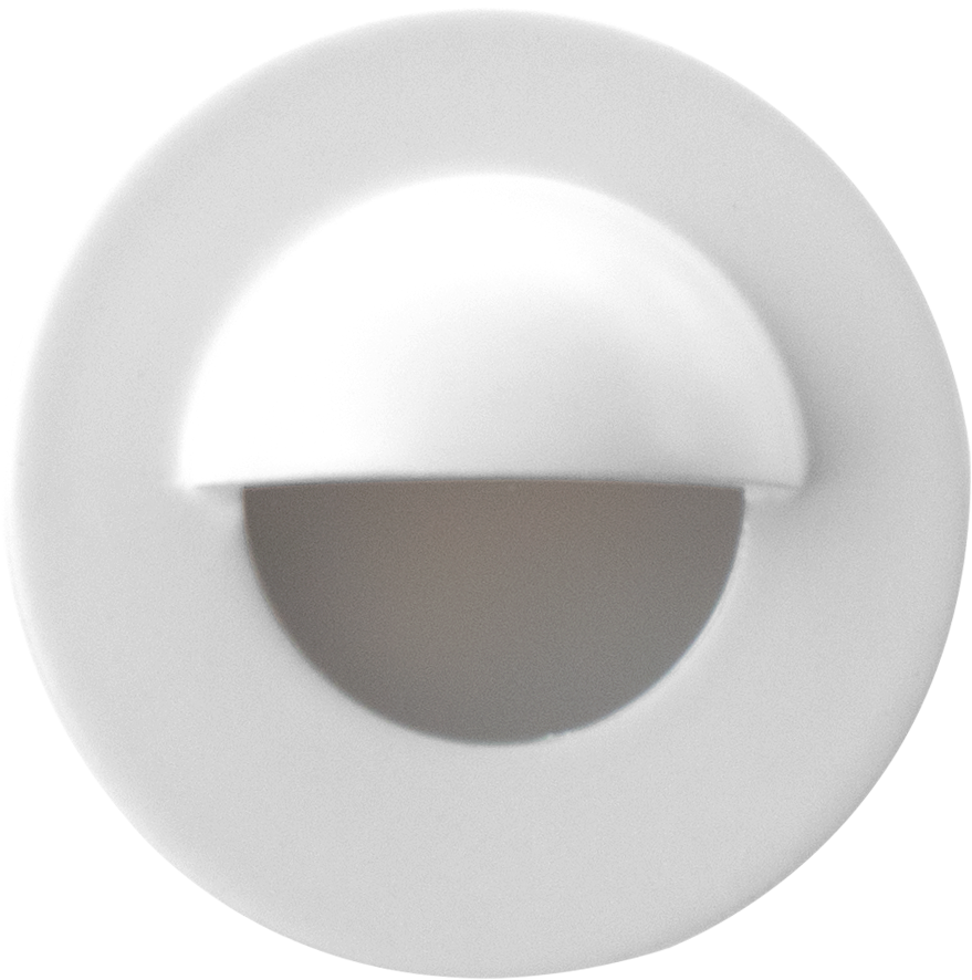 Product Display Visual of the SKU: WWT-WH-108 for Marketing of theLotus Wall Wash Trim White for AD108 | AD-108-TRIM