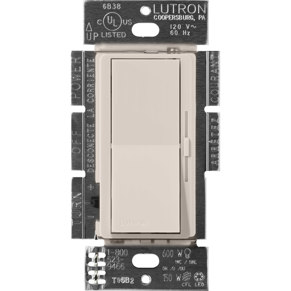 Lutron Diva 3-Wire Fluorescent Dimmer - for Dimming Ballasts | DVSCF-103P