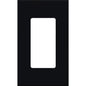 Lutron Nova T Single-Gang Wall Plate for Small Accessories | NT-R3-NFB