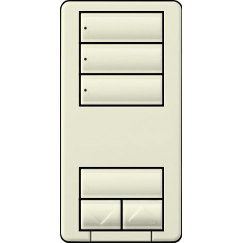 Lutron RA3 3-Button Favorite Scene with Raise/Lower | RRD-HN3S-XX