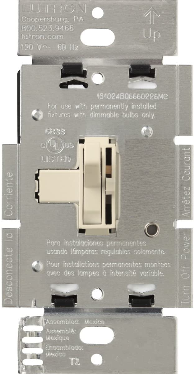 Lutron Ariadni 3-Wire Dimmer Switch 8A 120V - Single-Pole/3-Way | AYF-103P