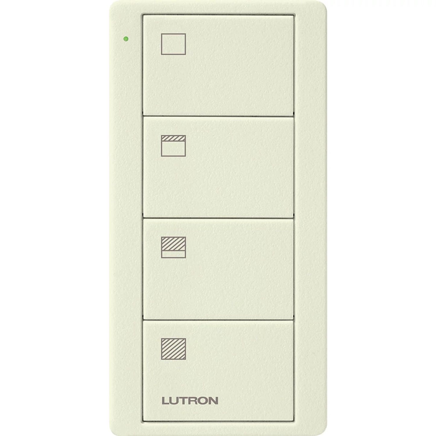 Lutron 4-Button, Scene Control, Pico Smart Remote, with Shade Icons | PJ2-4B-TBI-S31