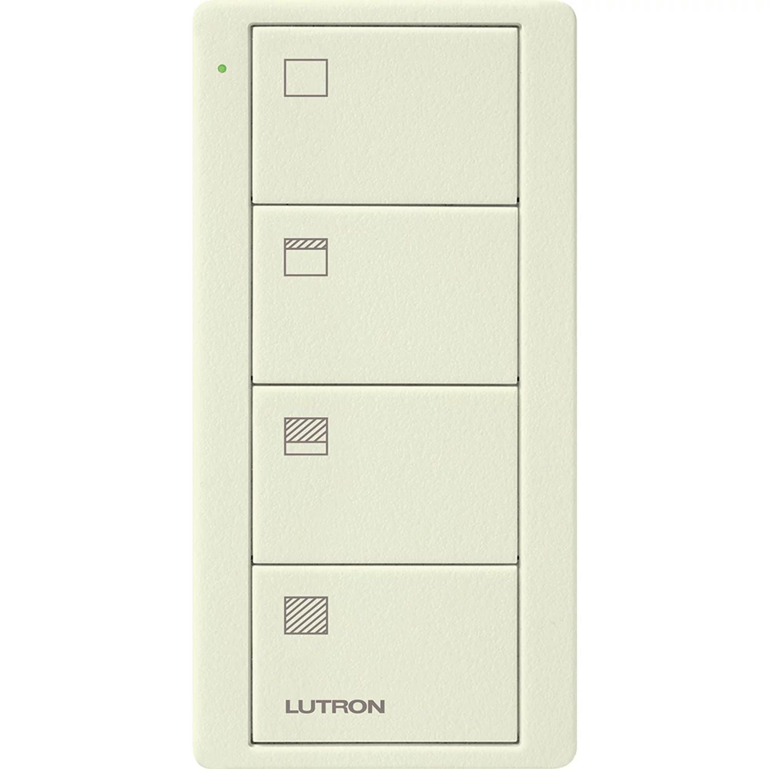 Lutron 4-Button, Scene Control, Pico Smart Remote, with Shade Icons | PJ2-4B-TBI-S31