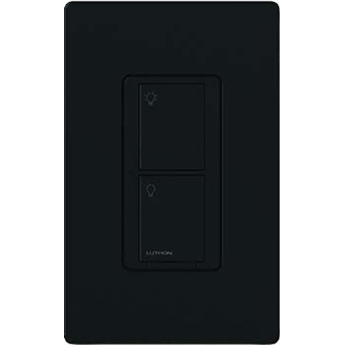 Lutron Caseta Wireless Smart Switch RF 2-Button On/Off Switch 5A Lighting/3A Fan - Clear Connect Type A, No Neutral Required | PD-5S-DV