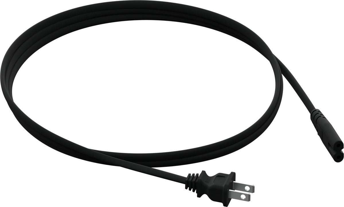 Power Cable III 6 ft (2 m) Black | PC200US1BLK