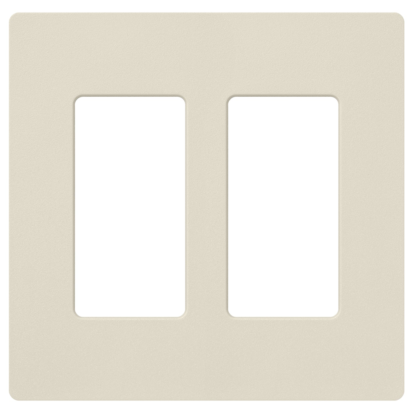 Lutron Claro 2-Gang Screwless Wall Plate | SC-2