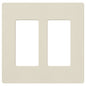 Lutron Claro 2-Gang Screwless Wall Plate | SC-2