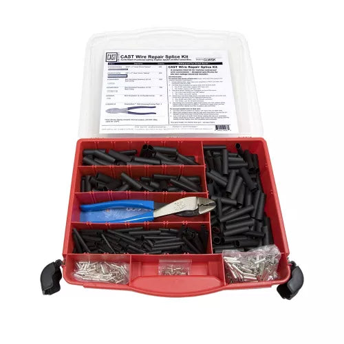 Product Display Visual of the SKU: CLWSK for Marketing of theCAST Wire Repair Splice Kit | CLWSK