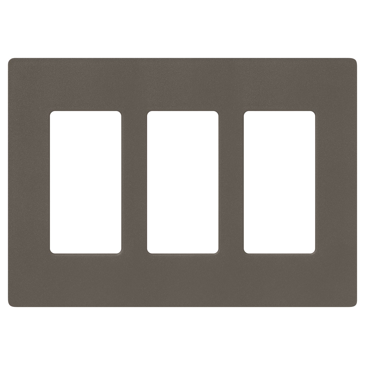 Lutron Claro 3-Gang Screwless Wall Plate | SC-3