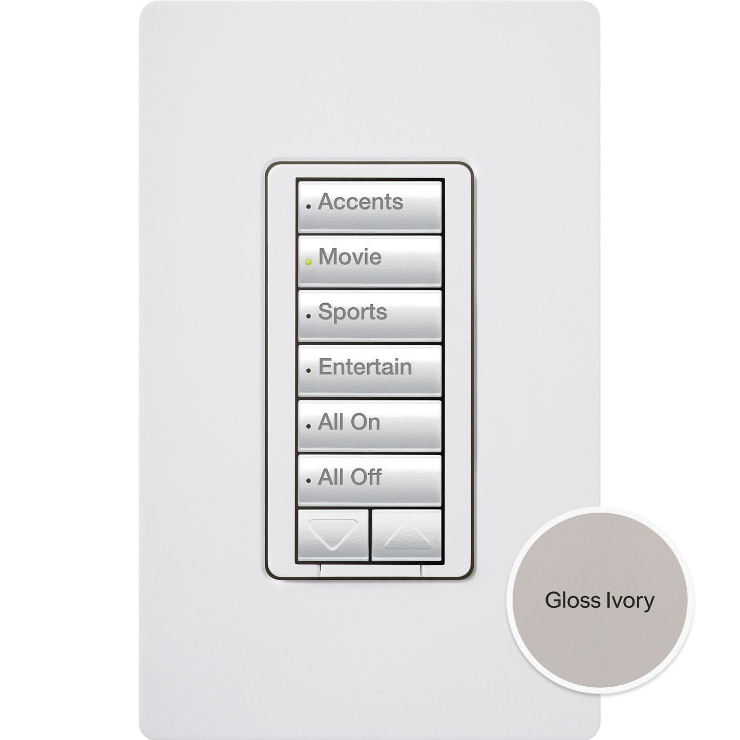 Lutron RadioRA 2 CL Hybrid Keypads | RRD-HN6BRL-XX