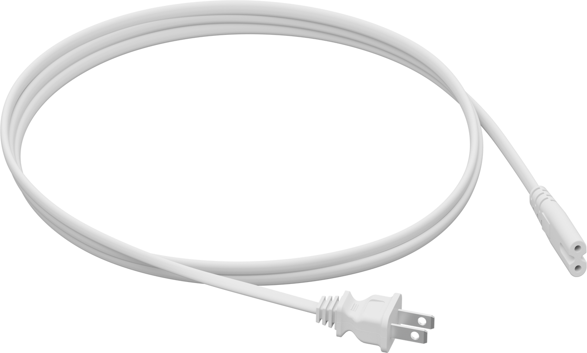 Power Cable III 6 ft (2 m) White | PC200US1