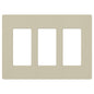 Lutron Claro 3-Gang Screwless Wall Plate | SC-3