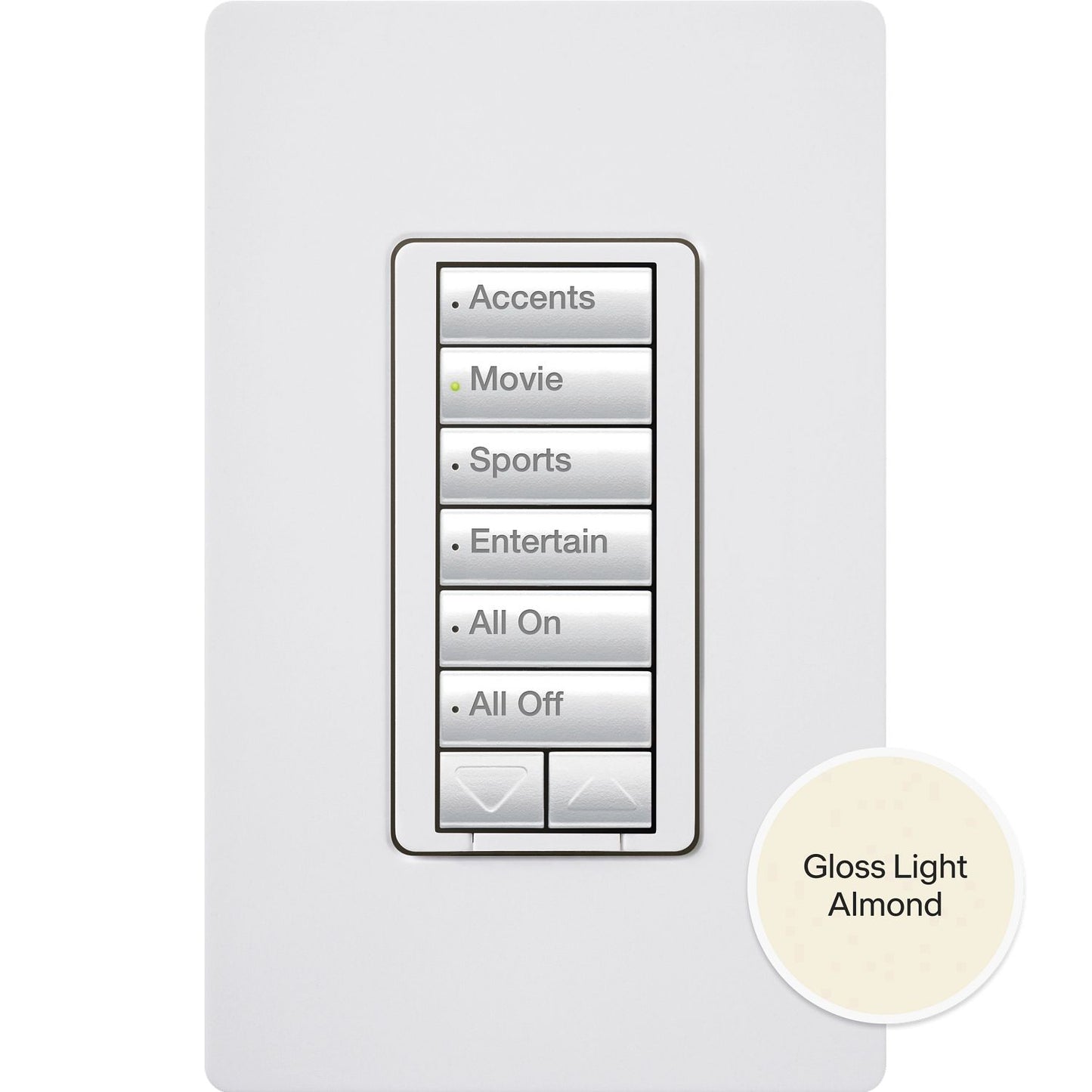 Lutron RadioRA 2 CL Hybrid Keypads | RRD-HN6BRL-XX
