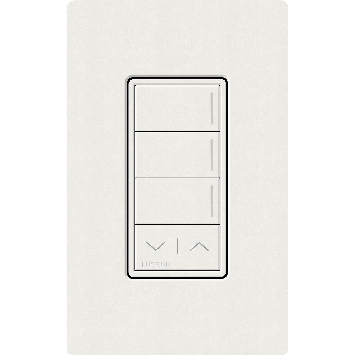Lutron RadioRA3 3-Button Sunnata Keypad with Raise/Lower | RRST-W3RL-XX
