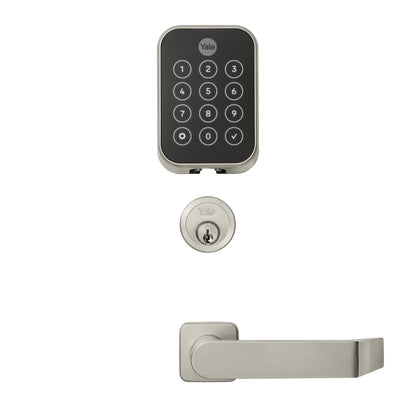 Yale Pro 2 Mortise Deadbolt Lock - Touchscreen - Keyed - Wi-Fi | YMM624-WF1-DB - Satin Chrome