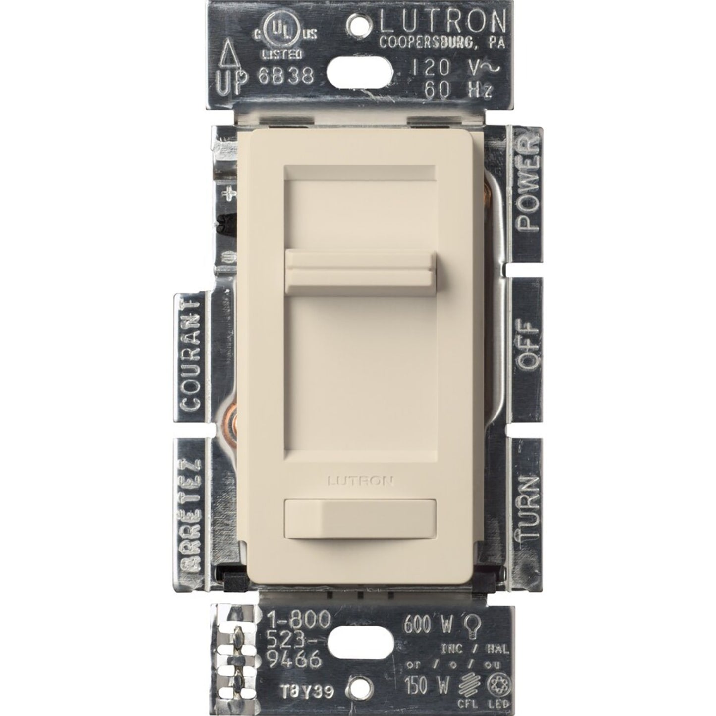 Lutron Lumea LED+ Dimmer Switch | 150W LED / 600W Inc/Hal | Single-Pole/3-Way | LECL-153PH