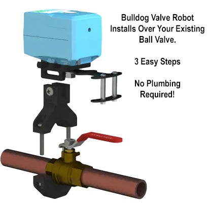 Bulldog Valve Robot, (Z-Wave) | EVC200-HC2LXL