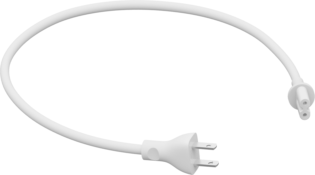 Power Cable I 19.7 in (.5 m) White | PCBMSUS1