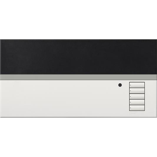 Lutron Grafik Eye QS Wireless Main Unit, 4-Zone, No Shade Column, Translucent Top Cover, 120-127V or 200-240V | QSGRJ-4P-TWH