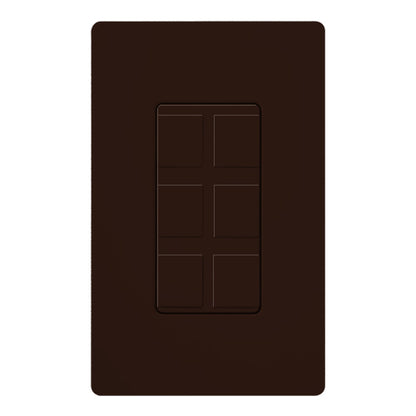 Lutron Field Customizable 6-Port Frame | CA-6PF-XX