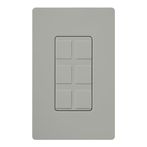Lutron Field Customizable 6-Port Frame | CA-6PF-XX
