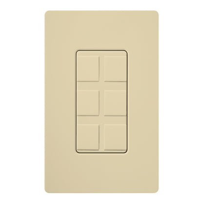 Lutron Field Customizable 6-Port Frame | CA-6PF-XX