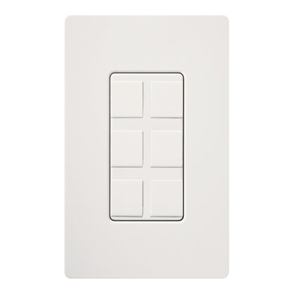 Lutron Field Customizable 6-Port Frame | CA-6PF-XX