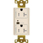 Lutron Vive Wireless Receptacle 20A Dual-Switching Duplex Tamper-Resistant | CAR2S-20-DTR