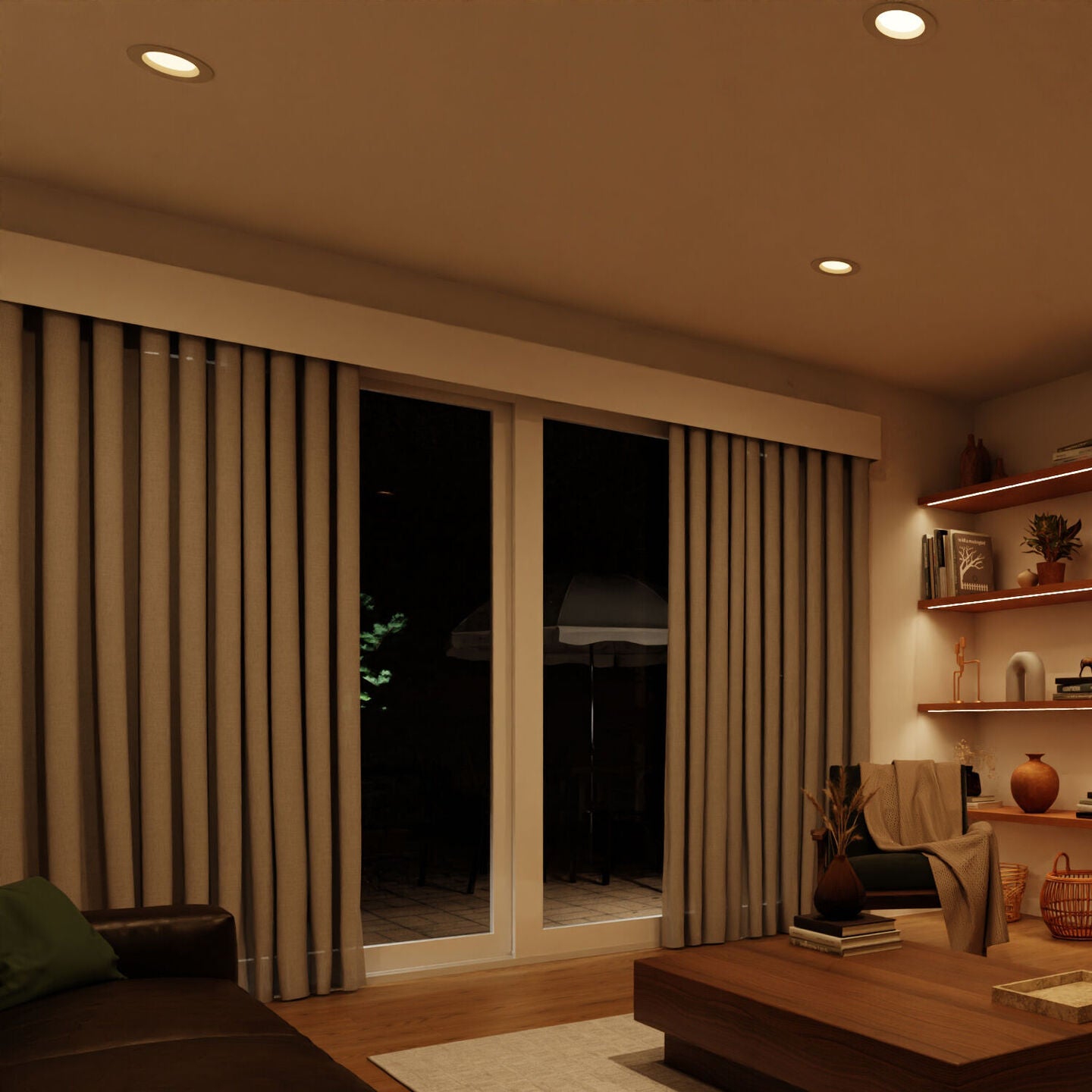 Lutron Lumaris Tunable White Downlight — Retrofit (RadioRA 3) | RRL-RD