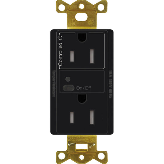 Lutron Vive Wireless Receptacle 15A Split-Switching (Half) - Tamper-Resistant | CAR2S-15-STR