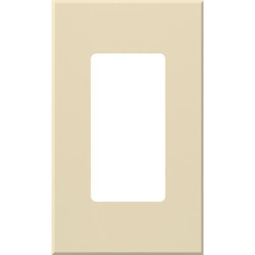 Lutron Nova T Single-Gang Wall Plate for Small Accessories | NT-R3-NFB