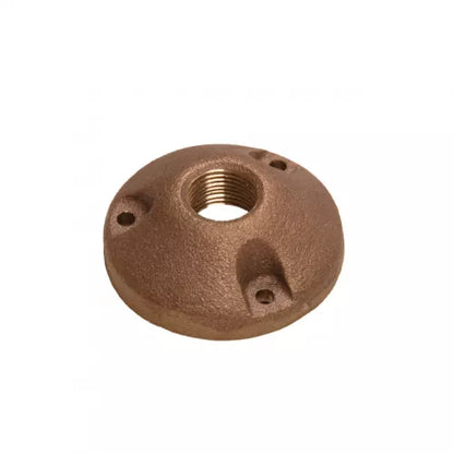Product Display Visual of the SKU: CFM1CB for Marketing of theCAST Threaded Cast Mounting Canopy  | CFM1CB
