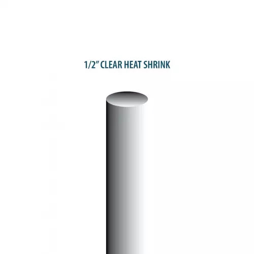 CAST 1/2" ID Supplied Bulk Clear Heat Shrink With Internal Sealant | CHS1250C