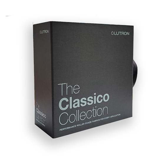 Photo of Simply Controlled SKU - Lutron Classico Fabric Binder | CLASSICO-BNDR