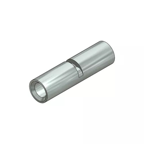 #8 Bulk Non-Insulated Seamless Butt Splice Wire Crimp Connections | CLWSB8B