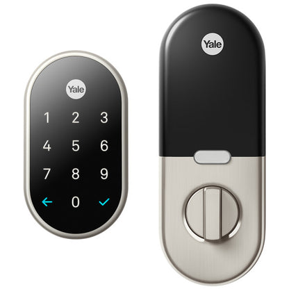 Nest × Yale Lock Deadbolt - Keypad - Key-Free - Nest/Google | RB-YRD540-WV