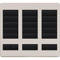 Replacement Faceplate for Lutron HomeWorks Tabletop 15 Button Keypad | LFK-T15RL