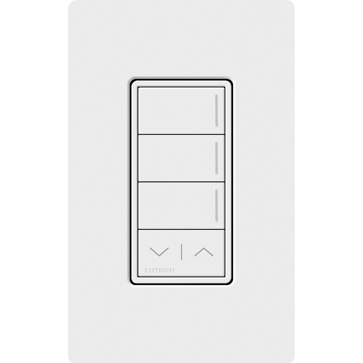 Lutron RadioRA3 3-Button Sunnata Keypad with Raise/Lower | RRST-W3RL-XX