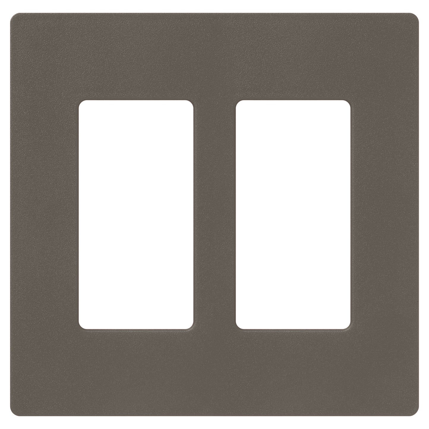 Lutron Claro 2-Gang Screwless Wall Plate | SC-2