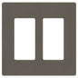 Lutron Claro 2-Gang Screwless Wall Plate | SC-2