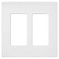 Lutron Claro 2-Gang Screwless Wall Plate | SC-2