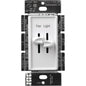 Lutron Skylark Dual Dimmer & 3-Speed Fan Control - 300W Inc/Hal 1.5A Fan | S2-LFSQH